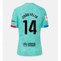 Barcelona Joao Felix #14 Tretí Ženy futbalový dres 2023-24 Krátky Rukáv